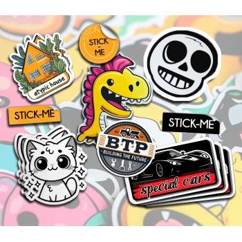 Stickers personnalisés