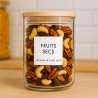 80 étiquettes autocollantes pour bocaux – Organisation cuisine chic