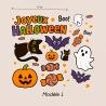 Stickers Décoratifs Halloween – Grand Format